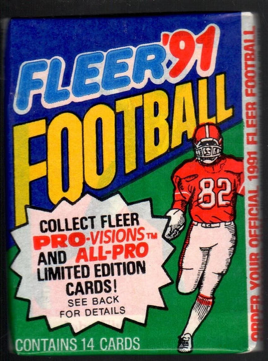 1991 Fleer Football *Individual Pack*