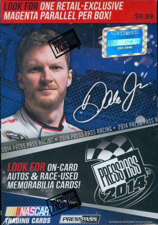 2014 Press Pass Nascar Racing Blaster Box