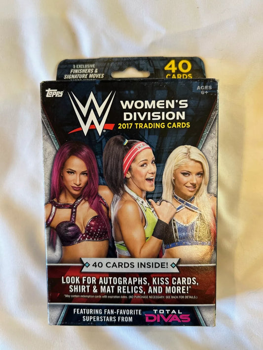 2017 Topps WWE Women's Division Hanger Box