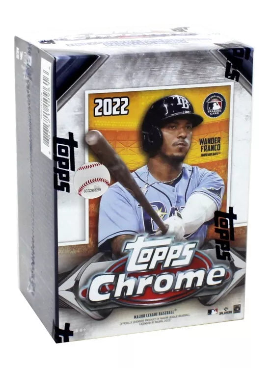 2022 Topps Chrome Baseball Blaster Box Sealed