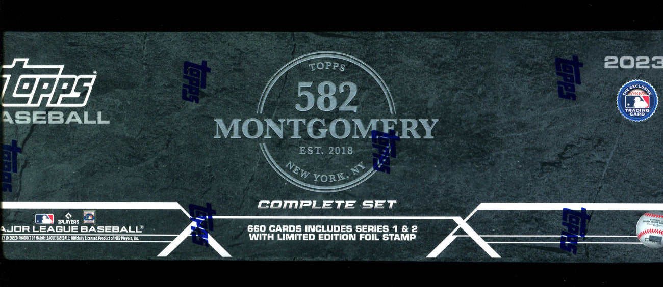 2023 Topps 582 Montgomery Club Baseball Complete Set