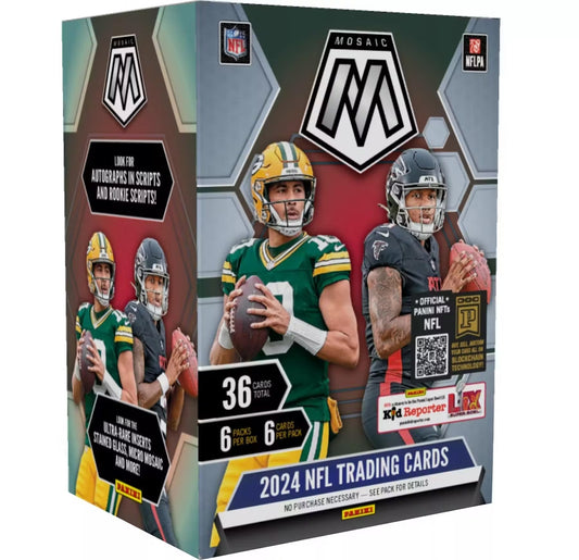 2024 Panini Mosaic Football Factory Sealed Blaster *Individual Pack*