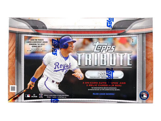 2025 Topps Tribute Baseball Factory Sealed Hobby Box