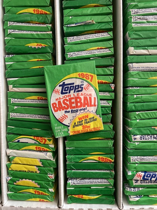 1987 Topps Baseball Individual Wax Pack