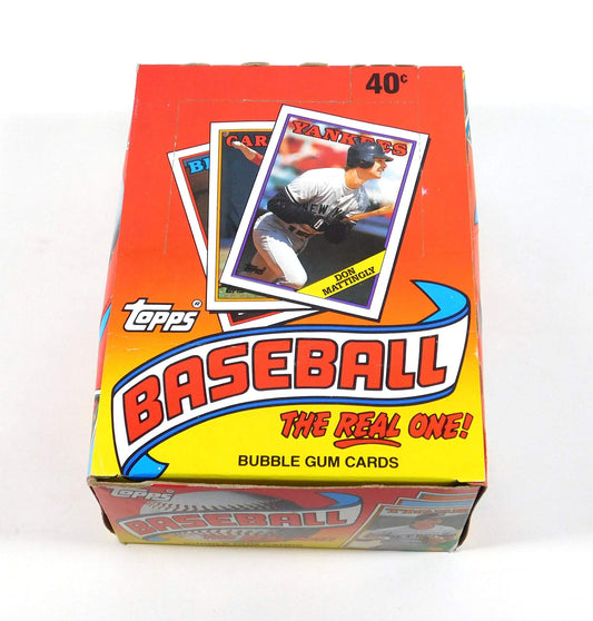 1988 Topps Baseball MLB The Real One Sealed Box Wax 36 SEALED Packs