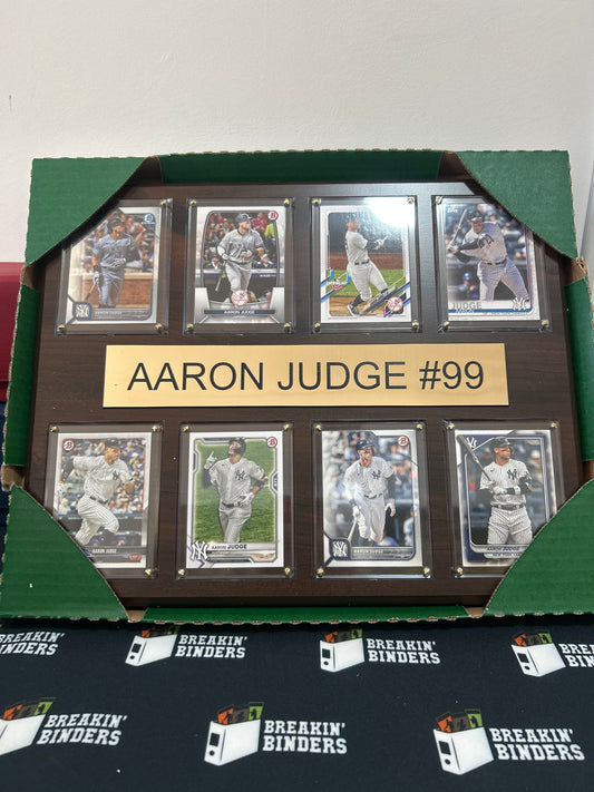Aaron Judge New York Yankees Eight-Card 12x15 Plaque (Bowman Chrome Top Left Corner)
