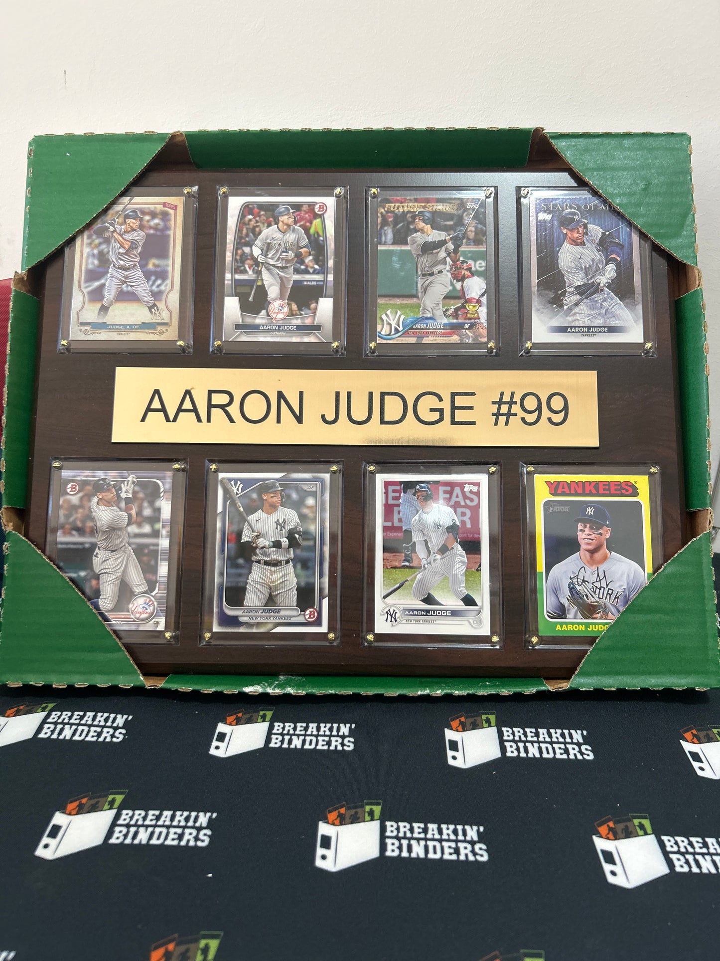 Aaron Judge New York Yankees Eight-Card 12x15 Plaque