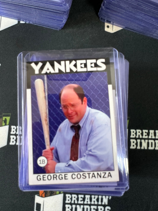 Seinfeld Parody 1986 New York Yankees Card: George Costanza