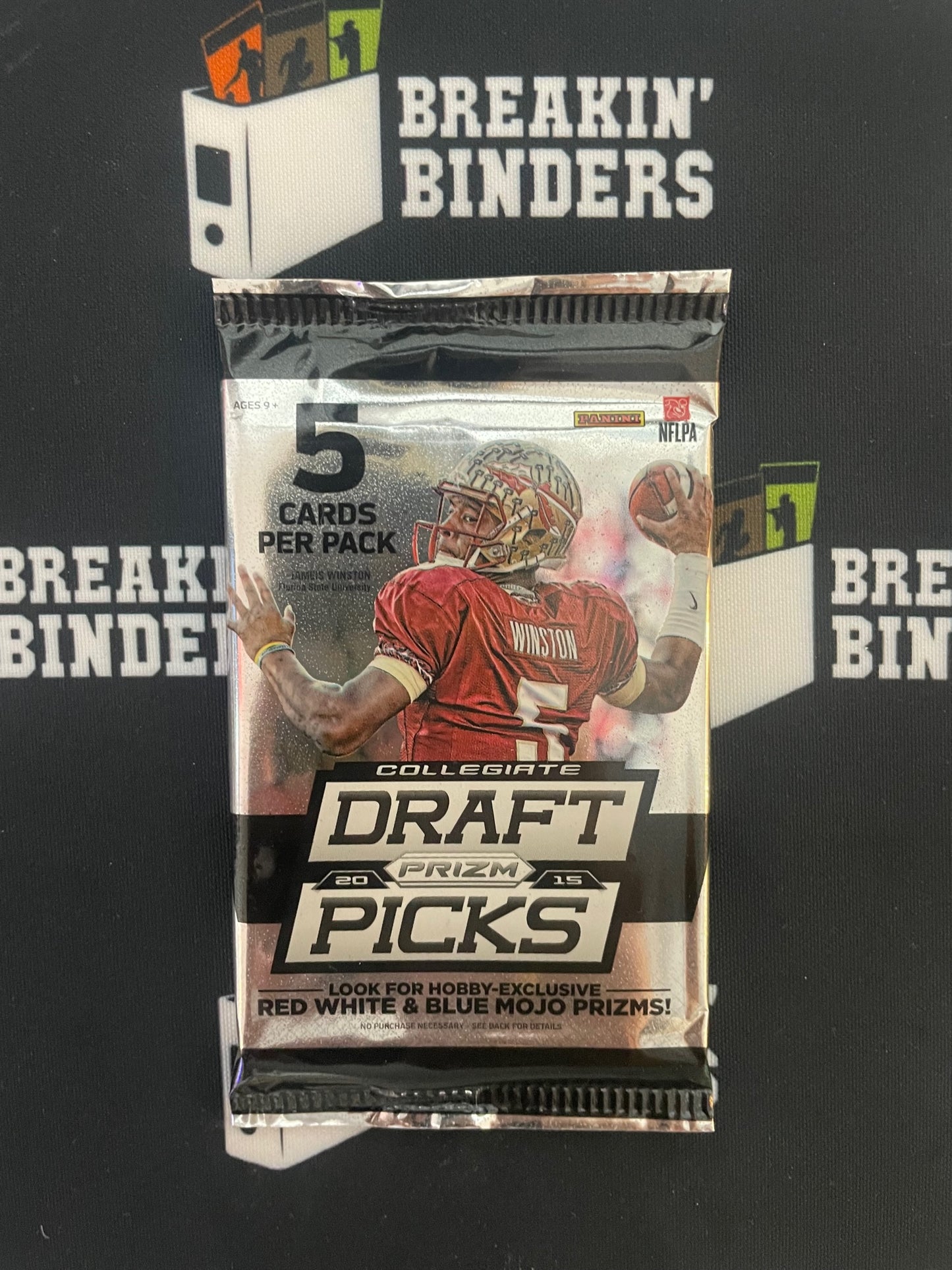 2015 Panini Prizm Collegiate Draft Football Sealed Pack