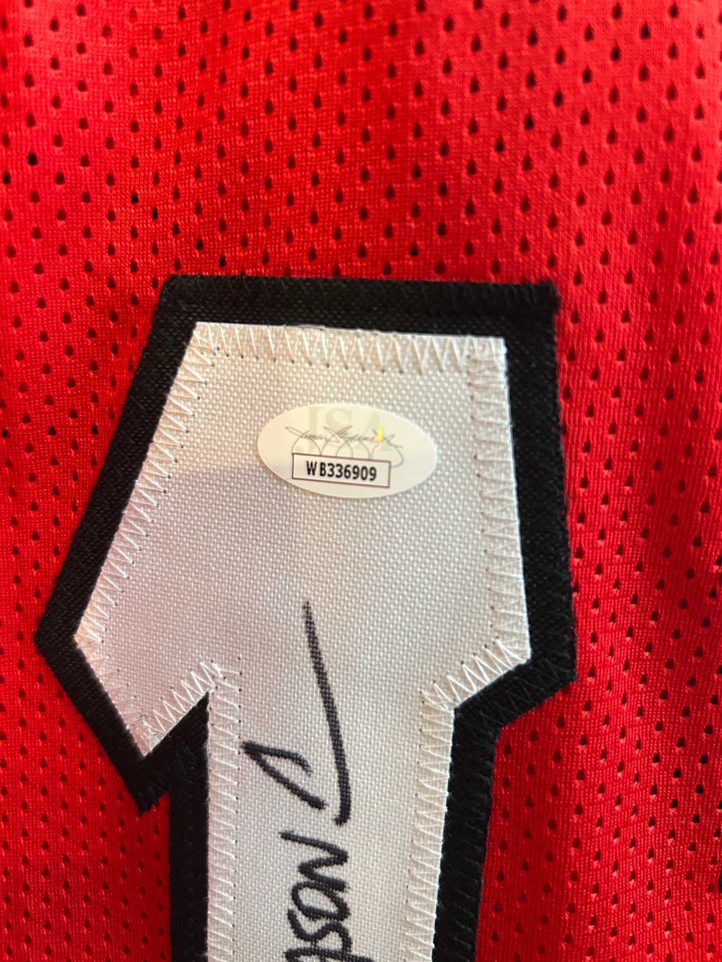 Jason Voorhees Autographed Friday the 13th Jersey JSA Certified - Signed by Ari Lehman