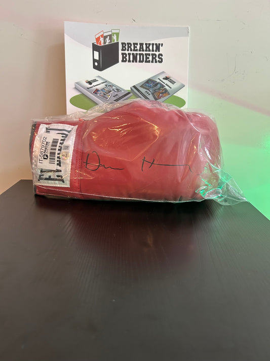 Devin Haney Autographed Boxing Glove Beckett Certified
