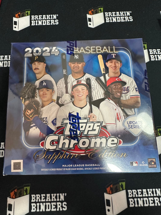 2024 Topps Chrome® Update Series Baseball - Sapphire Edition