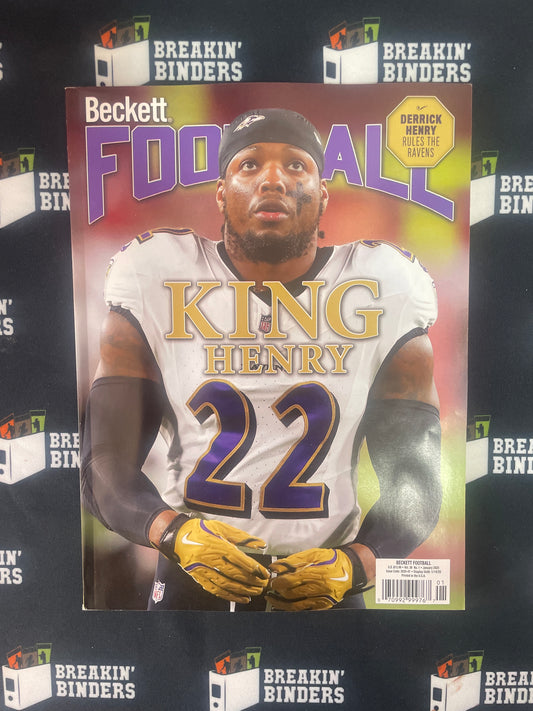 Beckett Football January 2025 King Henry Cover