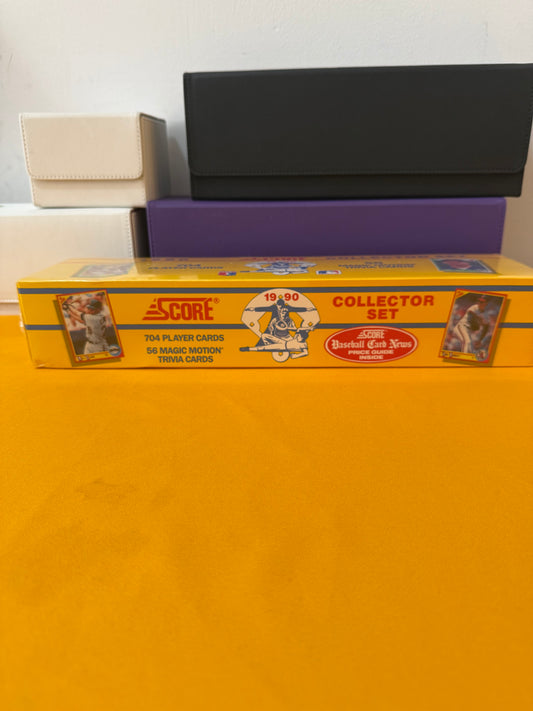 1990 Score Baseball Card Complete Collector’s Factory Sealed Box Set