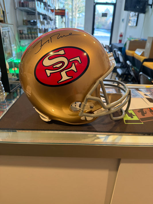 Jerry Rice San Francisco 49ers Autographed Helmet JSA Authenticated