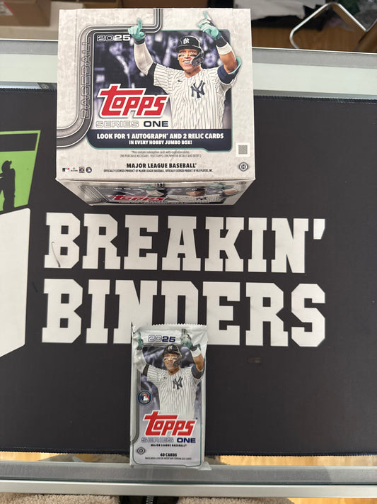 2025 Topps Series 1 Baseball Jumbo *Individual Pack*