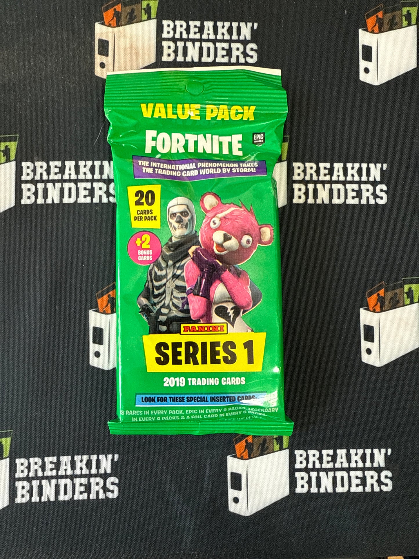 2019 Panini Fortnite Series 1 Sealed Value Fat Pack