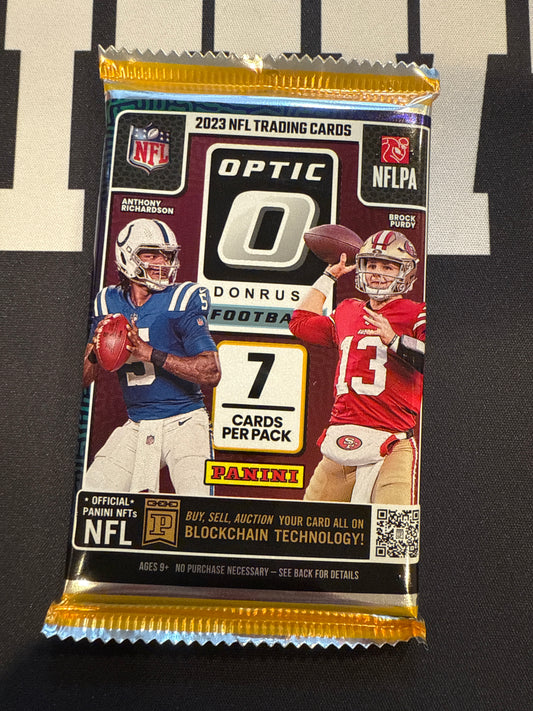 2023 Panini Donruss Optic Football Mega *Individual Pack*
