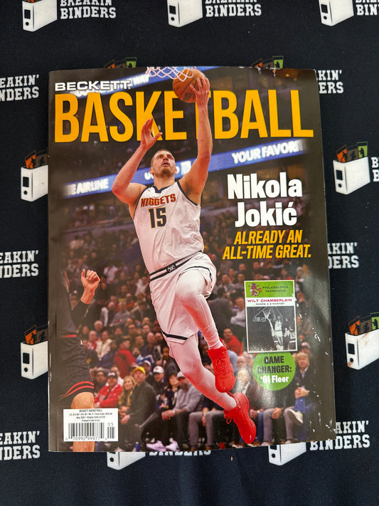 Beckett Basketball May 2025 Nikola Jokic Cover