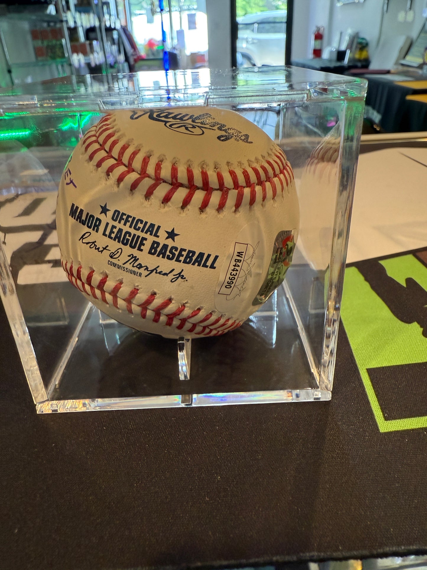 Pete Rose Signed Official MLB “sorry I bet on baseball” Inscription Baseball JSA Authenticated