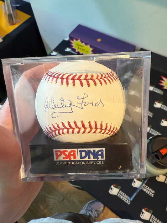 Whitey Ford signed baseball PSA GEM MT 10 82062052