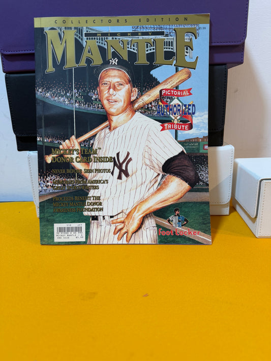 Mickey Mantle Collectors Edition Pictorial Magazine from Foot Locker 1994