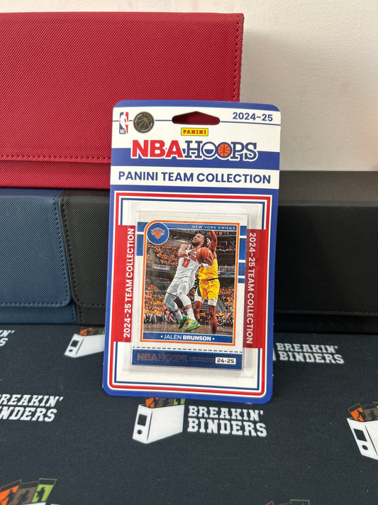 2024-25 NBA Hoops Factory Sealed Panini Team Collection: New York Knicks