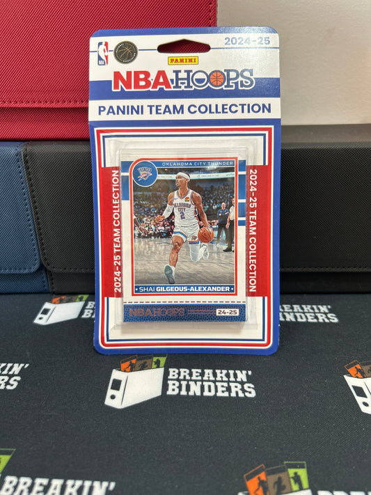 2024-25 NBA Hoops Factory Sealed Panini Team Collection: Oklahoma City Thunder
