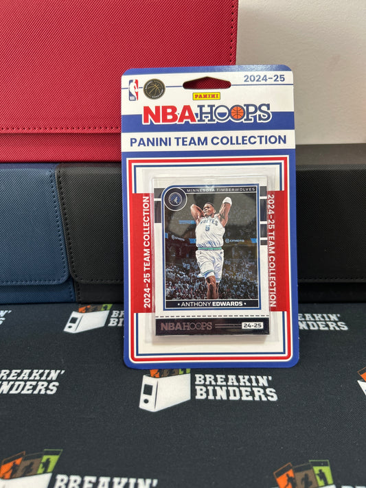 2024-25 NBA Hoops Factory Sealed Panini Team Collection: Minnesota Timberwolves