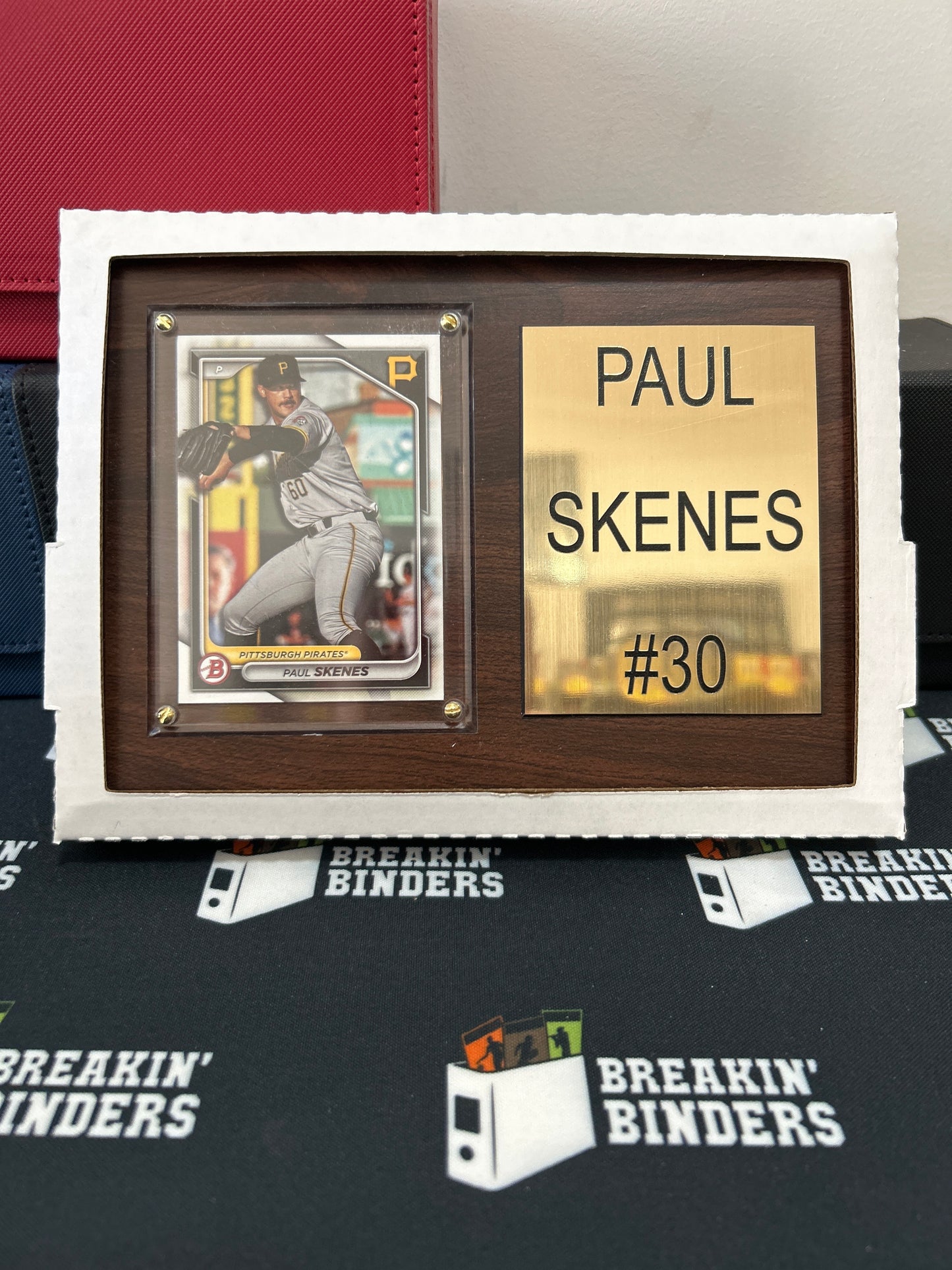 Paul Skenes Pittsburgh Pirates One-Card 6x8 Plaque