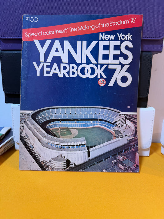 New York Yankees 1976 Official Yearbook