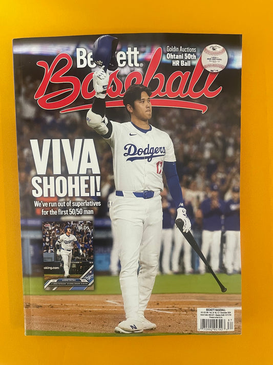 Beckett Baseball December 2024 Shohei Ohtani Cover