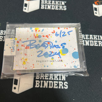 Brad Davis Art: Derek Jeter 1955 “Throwbacks” Card Art 6/25