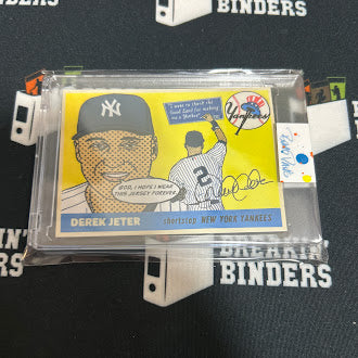 Brad Davis Art: Derek Jeter 1955 “Throwbacks” Card Art 6/25