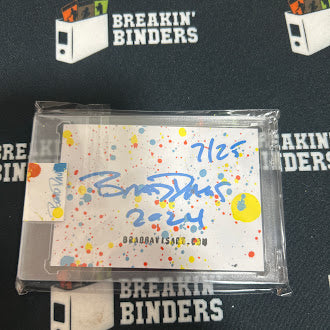 Brad Davis Art: Derek Jeter 1955 “Throwbacks” Card Art 7/25