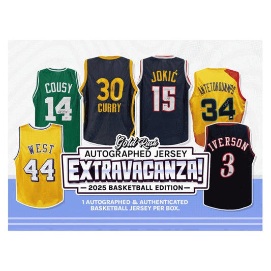 2025 Gold Rush Extravaganza Autographed Basketball Jersey
