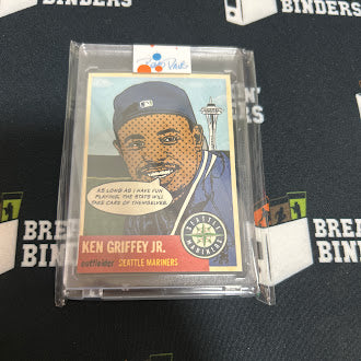 Brad Davis Art: Ken Griffey Jr. 1953 “Throwbacks” Card Art 24/25