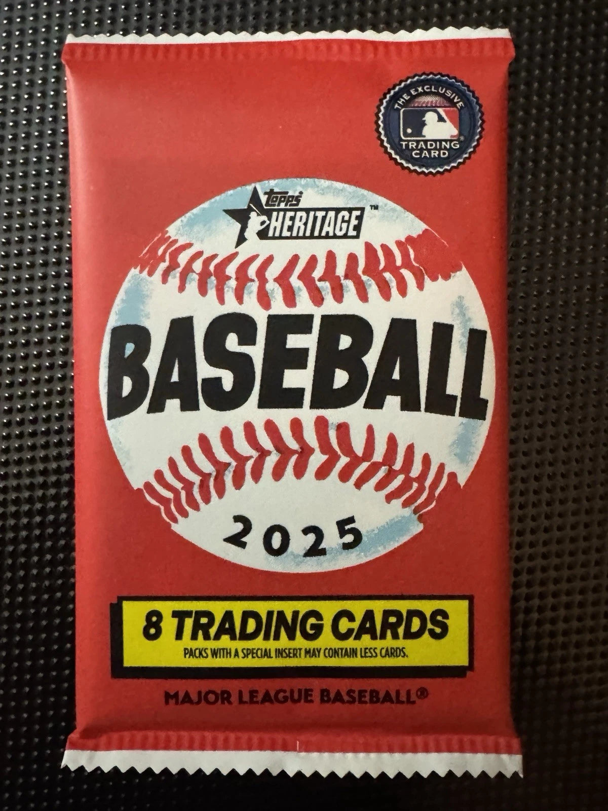2025 Topps Heritage Factory Sealed Mega *Individual Pack*