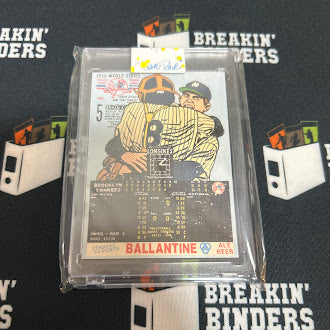 Brad Davis Art: Perfection “Historical” Series Card Art  Don Larsen / Yogi Berra  9/25