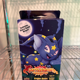 2024 Upper Deck Neopets Battledome Defenders of Neopia Fire Uni & Starry Acara Starter Deck Pair