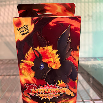 2024 Upper Deck Neopets Battledome Defenders of Neopia Fire Uni & Starry Acara Starter Deck Pair