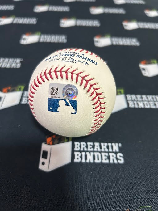 Pete Alonso Autographed Baseball MLB Authenticated