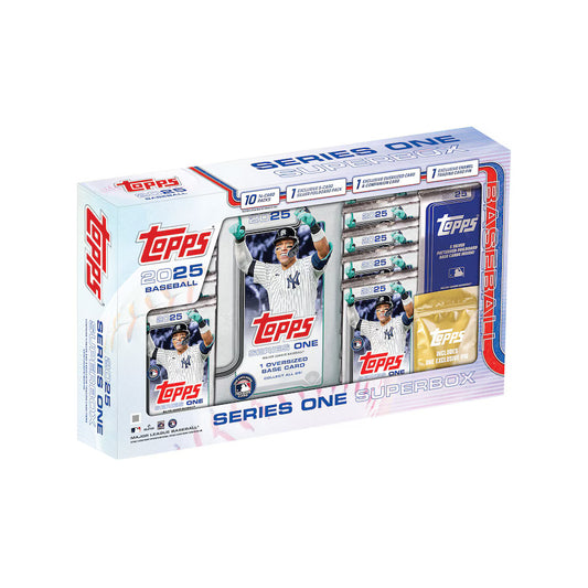 2025 Topps Series 1 Baseball Factory Sealed Super Box