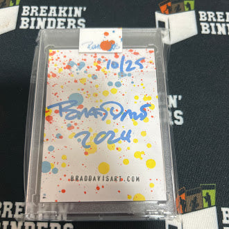 Brad Davis Art: Paul Skenes 1952 “Throwbacks” Card Art 10/25