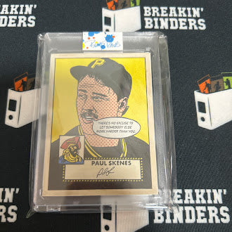 Brad Davis Art: Paul Skenes 1952 “Throwbacks” Card Art 12/25