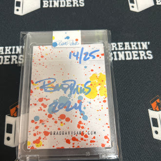 Brad Davis Art: Paul Skenes 1952 “Throwbacks” Card Art 14/25