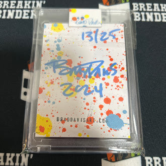 Brad Davis Art: Paul Skenes 1952 “Throwbacks” Card Art 13/25
