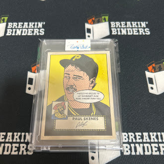 Brad Davis Art: Paul Skenes 1952 “Throwbacks” Card Art 9/25