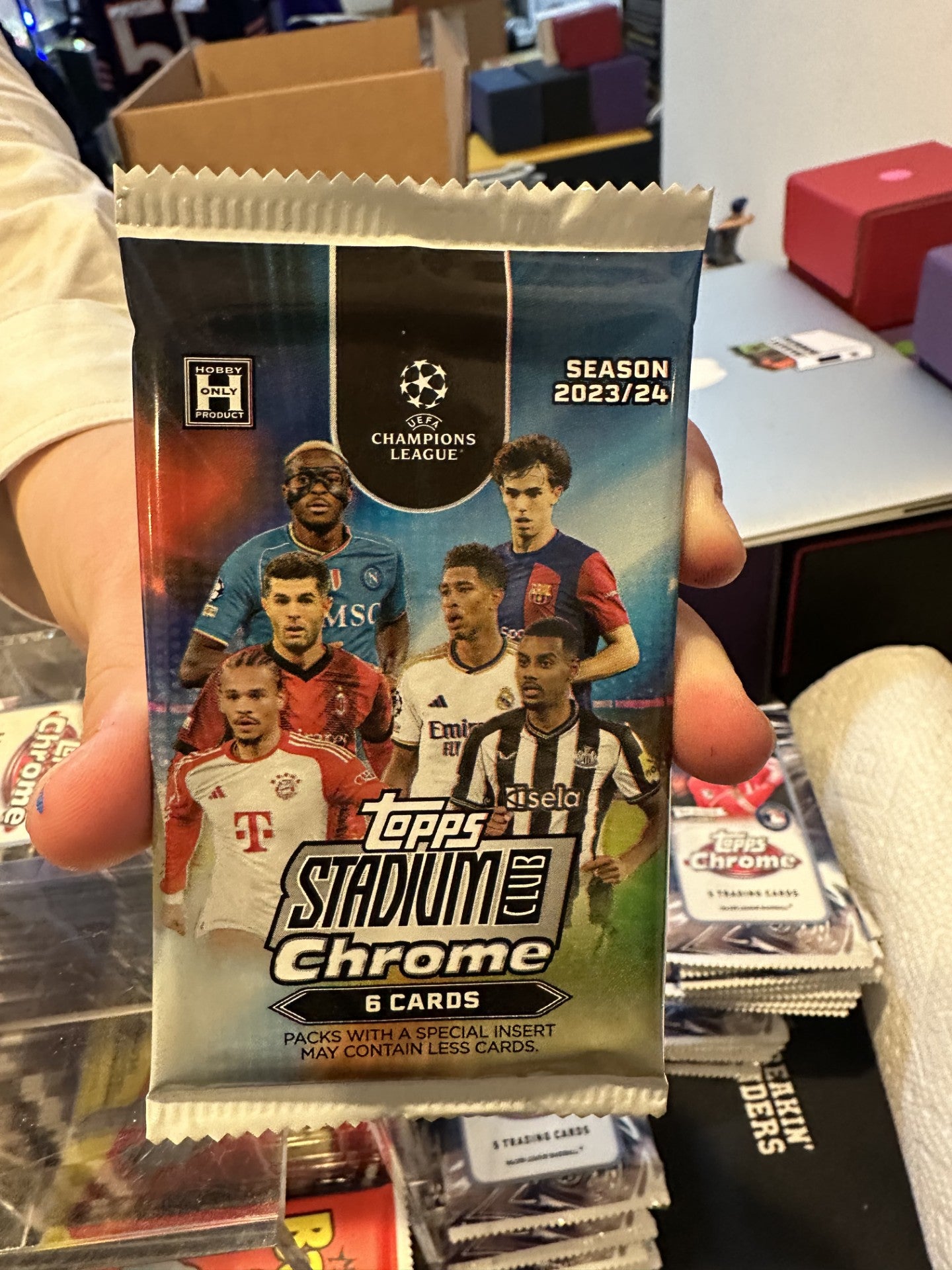2024 UEFA Stadium Club Chrome *individual pack*