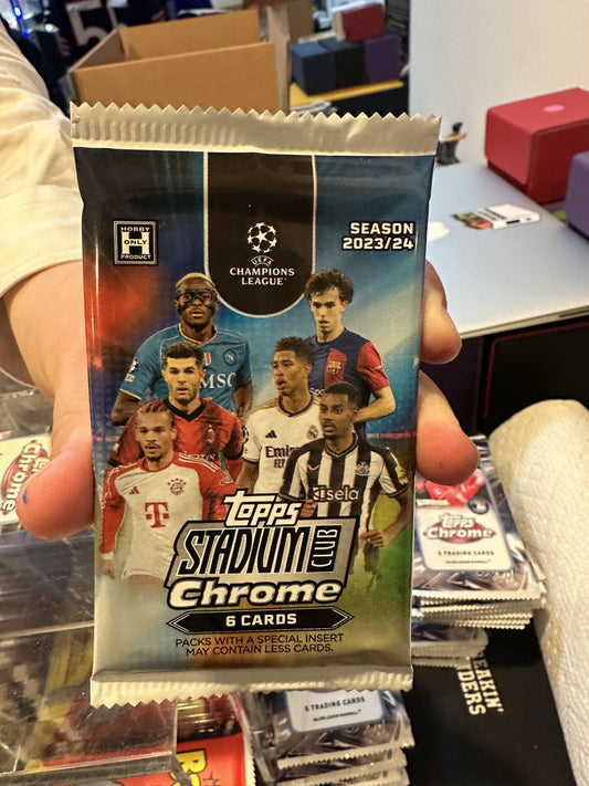 2024 UEFA Stadium Club Chrome *individual pack*
